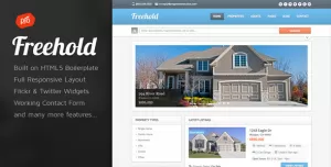 Freehold - Real Estate Site Template