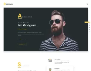 Freelancer bootstrap 4 Landing Page Template