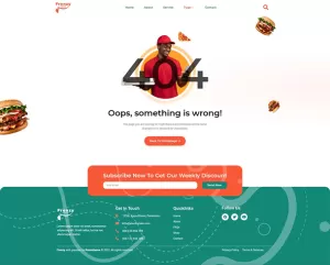 Frenzy - Food Delivery & Restaurant Elementor Template Kit