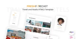 Fresh Forecast - Travel and Hotels HTML5 Template