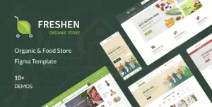 Freshen - Organic & Food Store Figma Template