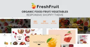 FreshFruit - Organic Food/Fruit/Vegetables eCommerce Shopify Theme