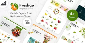 FreshGo - Organic & Supermarket BigCommerce Food Store