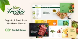 Freshio - Organic, Food Store Prestashop 1.7.8.x , 8.0