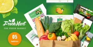 Freshmart - Organic, Fresh Food, Farm HTML Template