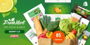 FreshMart - Responsive Shopify Theme, Organic, Fresh Food, Farm Store