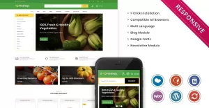 Freshop - Food and Grocery Store Responsive WooCommerce Theme