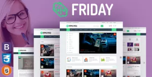 FRIDAY – Coupons, Deals, Discounts & Promo Codes Template RTL Supprt