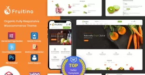 Fruitino - Food & Grocery Store WooCommerce Theme