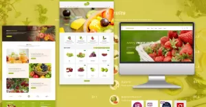 Fruits Store - The Elementor Fruits WordPress theme