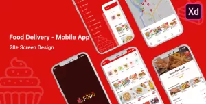 Fudu - Food Delivery Mobile UI Kit