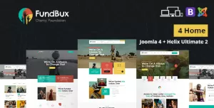 FundBux - Charity & Fundraise Joomla 4 Template