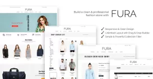 Fura - Clean Fashion WooCommerce Theme - TemplateMonster