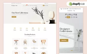 Furlite - Furniture Stores Shopify Theme - TemplateMonster