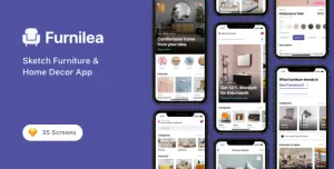 Furnilea - Sketch Furniture & Home Decor App