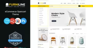 Furniline - Home Decor Shop OpenCart-sjabloon