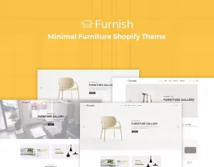 Furnish - Minimal Furniture Shopify Theme - TemplateMonster
