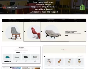 Furnishop - The Furniture Shopify Theme - TemplateMonster