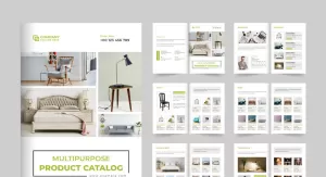 Furniture business catalog template