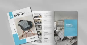 Furniture Catalog or Product catalog design - TemplateMonster