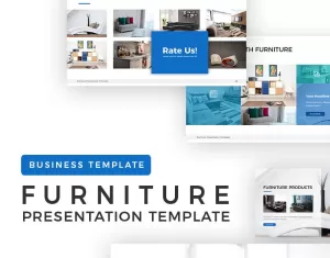 Furniture Presentation PowerPoint template - TemplateMonster