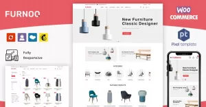 Furnoo - Online Fashion WooCommarce Theme - TemplateMonster