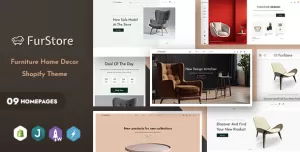 Furstore  Furniture & Home Decor Shopify 2.0 Theme