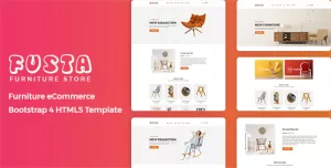 Fusta - Furniture eCommerce Bootstrap 5 Template