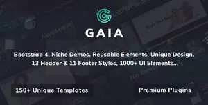 Gaia  A High Performance Creative Template