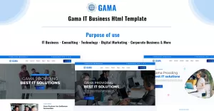 Gama - IT Solution and Business HTML Template
