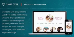 Game Over - Responsive Wedding Event Planning