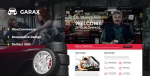 Garax - Automotive WordPress Theme