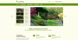 Garden Design Responsive Joomla Template - TemplateMonster