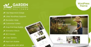 Garden - Gardening and Landscaping WordPress Theme