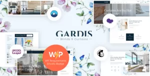 Gardis  Blinds and Curtains Studio & Shop WordPress Theme