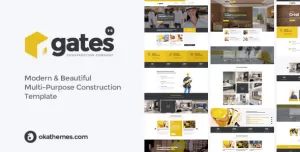 Gates - Multi-Purpose Construction Website Template