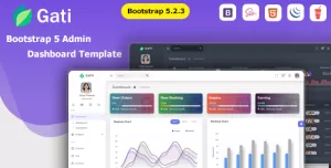 Gati - Bootstrap 5 Admin Dashboard Template & UI Kit