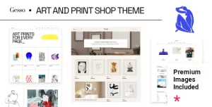 Gesso - Art & Print Shop Theme