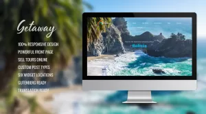 Getaway - Travel Agency WordPress theme