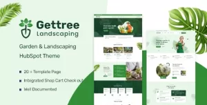 Gettree – Garden & Landscaping Ecommerce HubSpot Theme