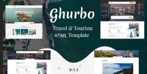 Ghurbo – Travel & Tourism HTML Template
