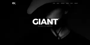 Giant  Responsive Coming Soon Page