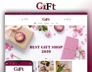Gift - Online Store OpenCart Template - TemplateMonster