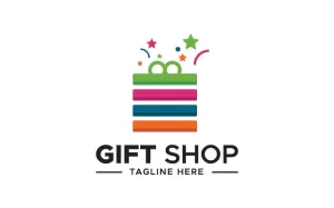 Gift Shop Logo For Online Shop, Gift Shop & Many Business Logo template