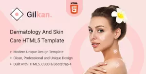 Gilkan - Dermatology and Skin Care HTML5 Template