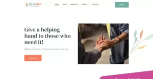 GiveWell - Donation Moto CMS 3 Template - TemplateMonster