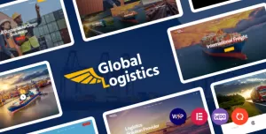 Global Logistics  Transportation & Warehousing WordPress Theme