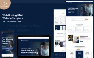 Globalhost - Web Hosting HTML Website Template