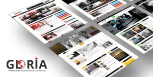 Gloria - Responsive eCommerce News Magazine Newspaper WordPress Theme