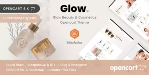 Glow - Beauty & Cosmetics Opencart Theme
